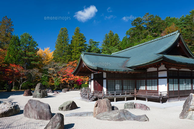 高野山の金剛峰寺の蟠龍庭
(c)NOBUAKI SUMIDA/SEBUN PHOTO