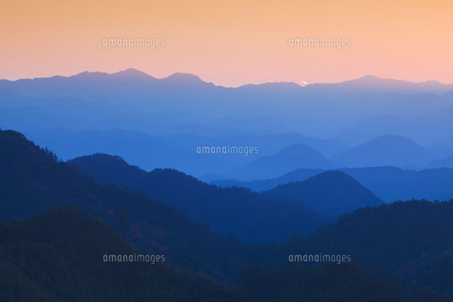 紀伊山地の夕景
(c)NOBUAKI SUMIDA/SEBUN PHOTO
