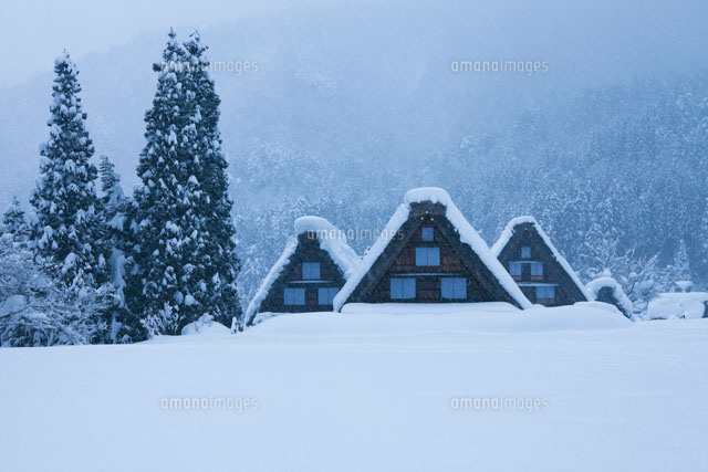 雪の白川郷
(c)NOBUAKI SUMIDA/SEBUN PHOTO
