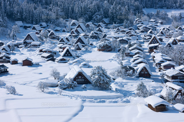 雪の白川郷
(c)NOBUAKI SUMIDA/SEBUN PHOTO