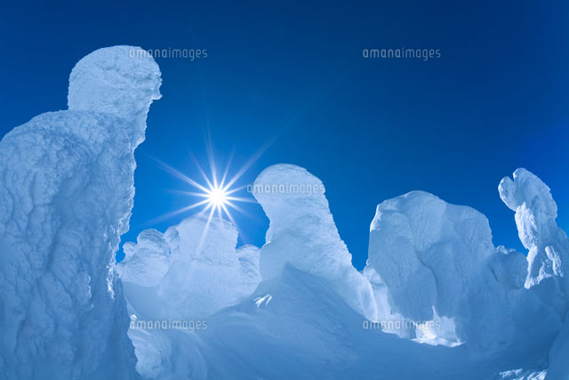 樹氷と太陽
(c)NOBUAKI SUMIDA/SEBUN PHOTO
