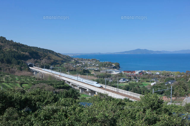 九州新幹線と八代海
(c)NOBUAKI SUMIDA/SEBUN PHOTO