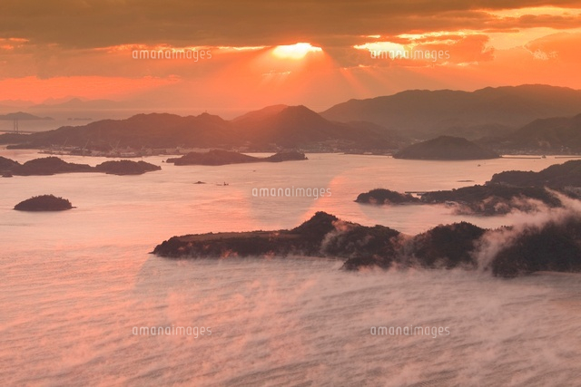 瀬戸内海の朝日とけあらし
(c)NOBUAKI SUMIDA/SEBUN PHOTO