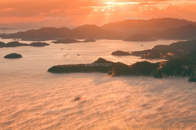 瀬戸内海の朝日とけあらし
(c)NOBUAKI SUMIDA/SEBUN PHOTO