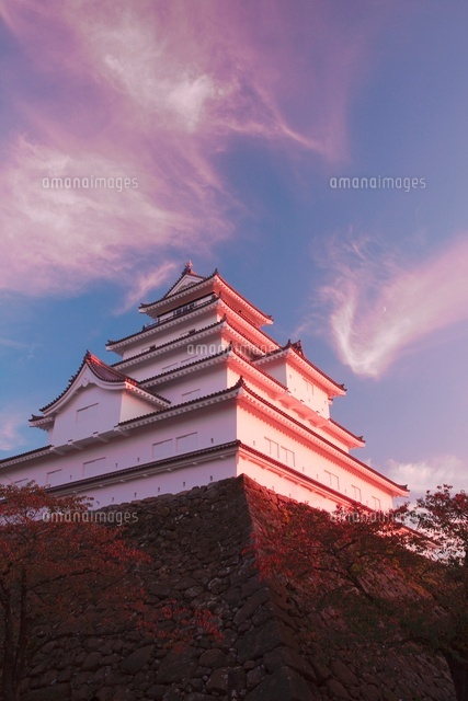 鶴ヶ城の夕景
(c)NOBUAKI SUMIDA/SEBUN PHOTO