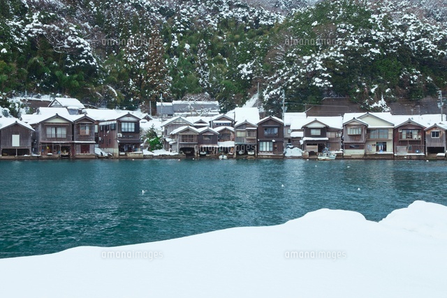 雪の伊根の舟屋
(c)NOBUAKI SUMIDA/SEBUN PHOTO