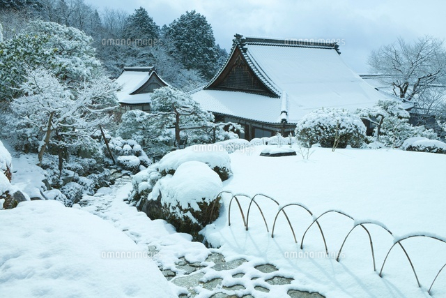 百済寺の雪の参道
(c)NOBUAKI SUMIDA/SEBUN PHOTO
