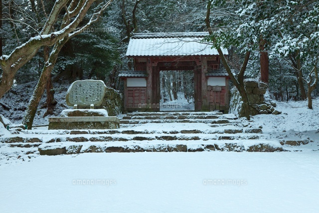 百済寺の雪の参道
(c)NOBUAKI SUMIDA/SEBUN PHOTO