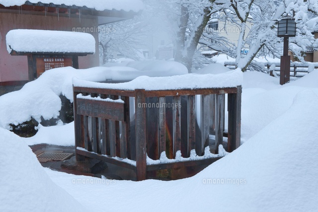 雪の城崎温泉元湯
(c)NOBUAKI SUMIDA/SEBUN PHOTO