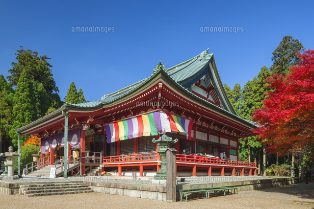 紅葉の比叡山延暦寺の大講堂
(c)NOBUAKI SUMIDA/SEBUN PHOTO