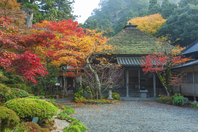 紅葉の岩瀧寺
(c)NOBUAKI SUMIDA/SEBUN PHOTO
