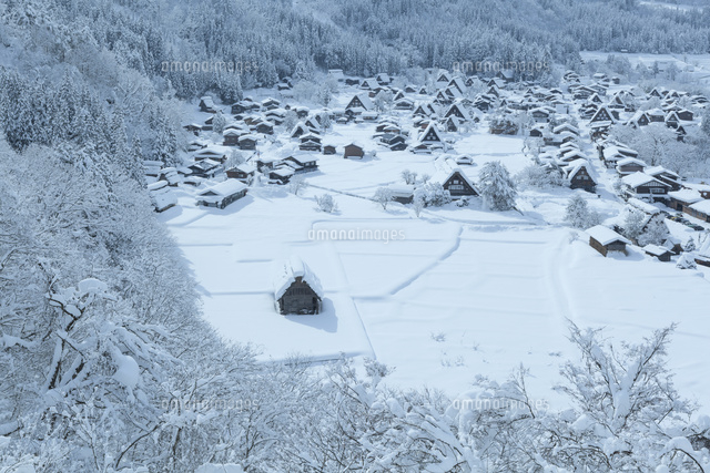 白川郷と雪
(c)NOBUAKI SUMIDA/SEBUN PHOTO