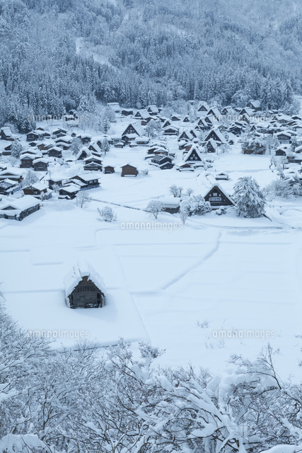 白川郷と雪
(c)NOBUAKI SUMIDA/SEBUN PHOTO