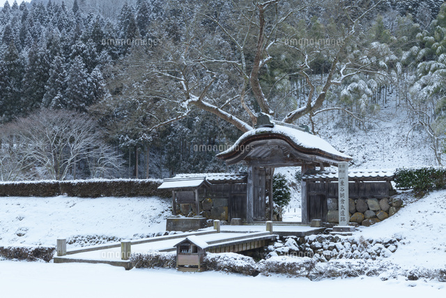雪の一乗谷朝倉氏遺跡
(c)NOBUAKI SUMIDA/SEBUN PHOTO