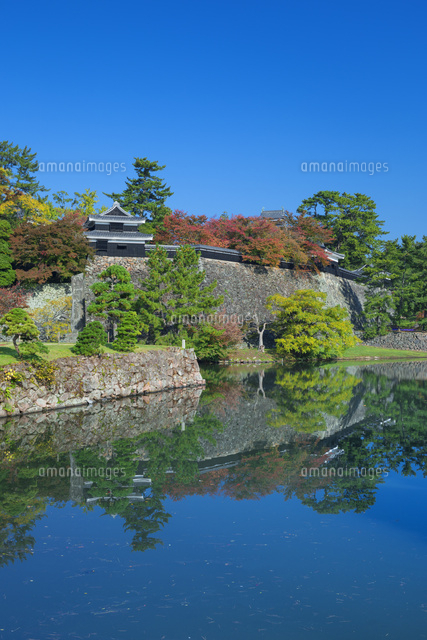紅葉と松江城と堀
(c)NOBUAKI SUMIDA/SEBUN PHOTO