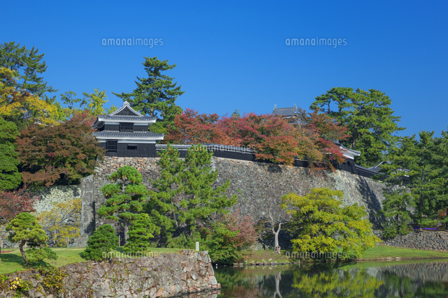 紅葉と松江城と堀
(c)NOBUAKI SUMIDA/SEBUN PHOTO