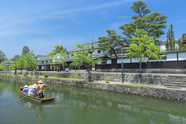 新緑の倉敷美観地区の舟流し
(c)NOBUAKI SUMIDA/SEBUN PHOTO