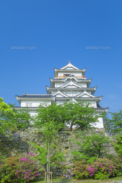 福山城とツツジ
(c)NOBUAKI SUMIDA/SEBUN PHOTO