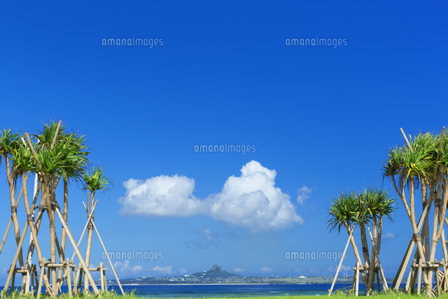 エメラルドビーチと伊江島
(c)NOBUAKI SUMIDA/SEBUN PHOTO