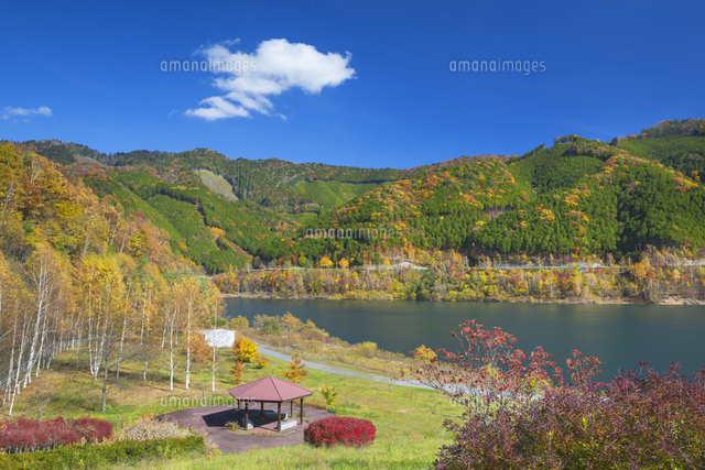 紅葉の奥木曽湖
(c)NOBUAKI SUMIDA/SEBUN PHOTO