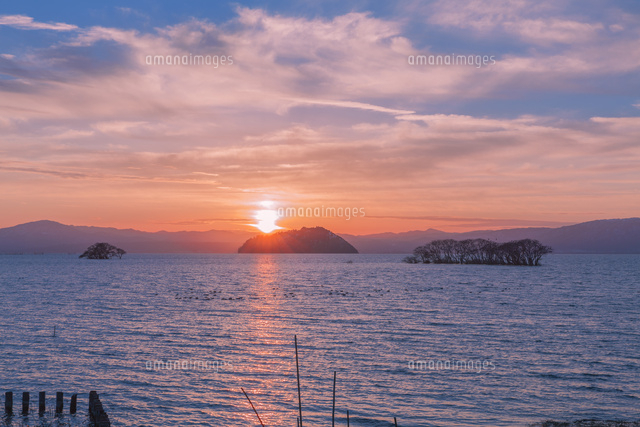 琵琶湖の夕日
(c)NOBUAKI SUMIDA/SEBUN PHOTO