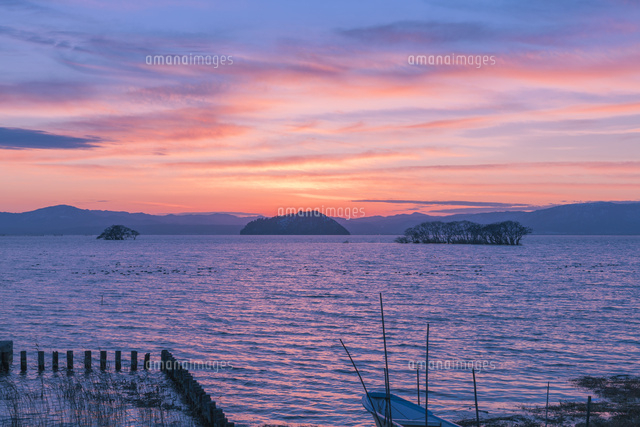 琵琶湖の夕景
(c)NOBUAKI SUMIDA/SEBUN PHOTO