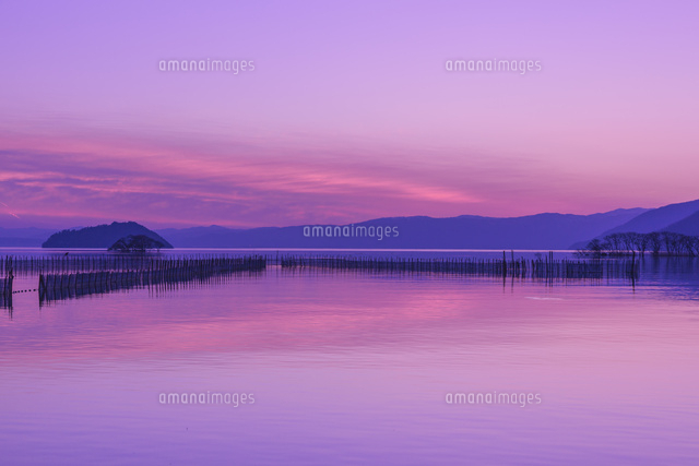 琵琶湖の夕景
(c)NOBUAKI SUMIDA/SEBUN PHOTO