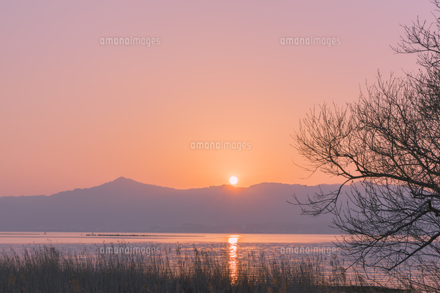 琵琶湖の夕日
(c)NOBUAKI SUMIDA/SEBUN PHOTO