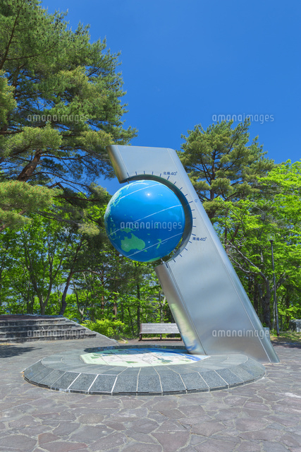 新緑の北緯40度シンボル広場
(c)NOBUAKI SUMIDA/SEBUN PHOTO