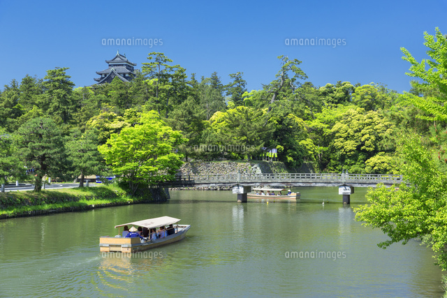 新緑の松江城堀川めぐり
(c)NOBUAKI SUMIDA/SEBUN PHOTO