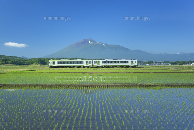 岩手山と花輪線
(c)NOBUAKI SUMIDA/SEBUN PHOTO