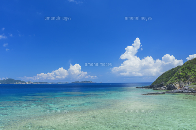 渡嘉敷島(とかしきじま)と外地島
(c)NOBUAKI SUMIDA/SEBUN PHOTO