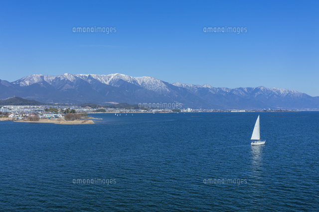 雪の比良山と琵琶湖
(c)NOBUAKI SUMIDA/SEBUN PHOTO