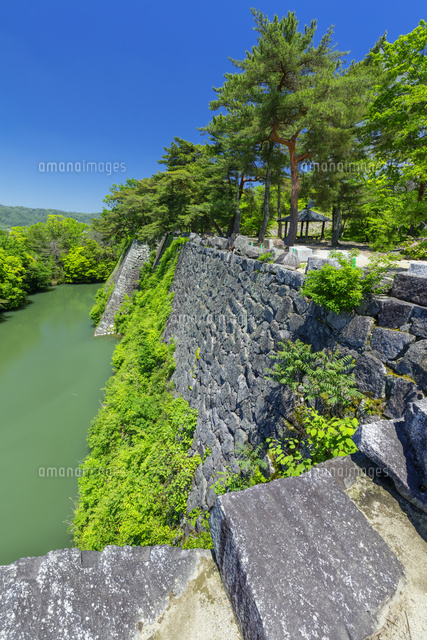 新緑の伊賀上野城の高石垣と内堀
(c)NOBUAKI SUMIDA/SEBUN PHOTO