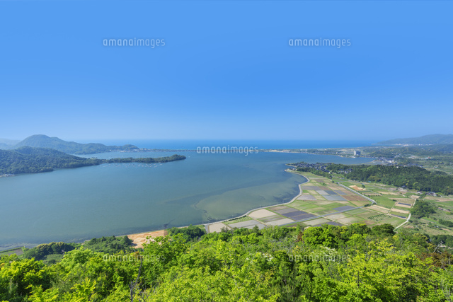 新緑の久美浜湾と小天橋
(c)NOBUAKI SUMIDA/SEBUN PHOTO