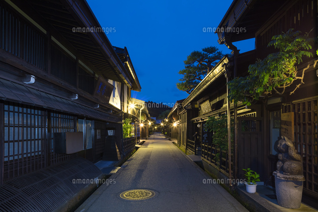 高山の古い街並みの夕景
(c)NOBUAKI SUMIDA/SEBUN PHOTO