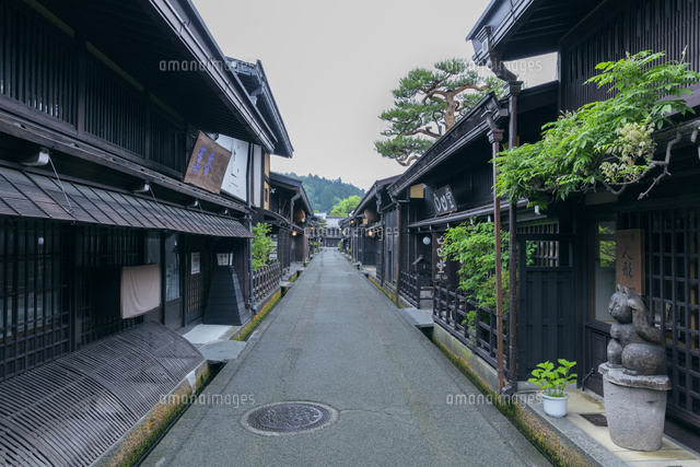 春の高山の古い街並み
(c)NOBUAKI SUMIDA/SEBUN PHOTO