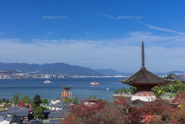 厳島神社の多宝塔
(c)NOBUAKI SUMIDA/SEBUN PHOTO