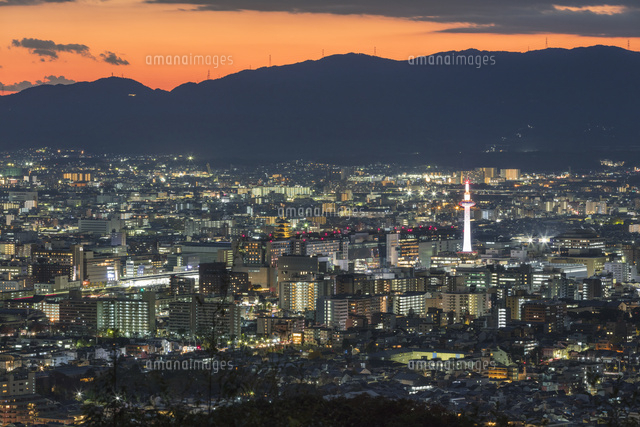 京都市街の夕景
(c)NOBUAKI SUMIDA/SEBUN PHOTO