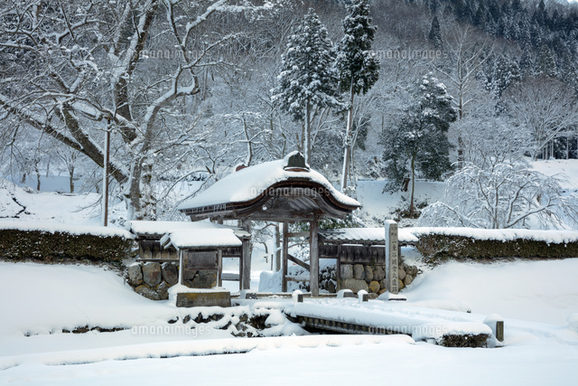 雪の一条谷朝倉氏遺跡
(c)NOBUAKI SUMIDA/SEBUN PHOTO