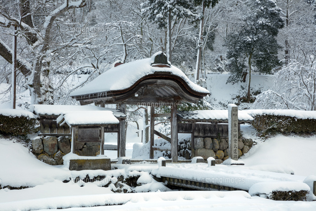 雪の一条谷朝倉氏遺跡
(c)NOBUAKI SUMIDA/SEBUN PHOTO