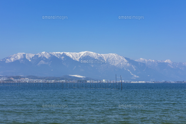 雪の比良山と琵琶湖
(c)NOBUAKI SUMIDA/SEBUN PHOTO