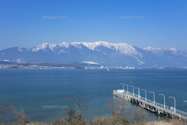 雪の比良山と琵琶湖
(c)NOBUAKI SUMIDA/SEBUN PHOTO