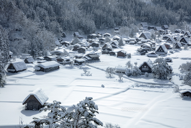 雪の白川郷
(c)NOBUAKI SUMIDA/SEBUN PHOTO