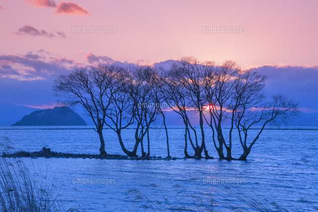 琵琶湖の夕日
(c)NOBUAKI SUMIDA/SEBUN PHOTO
