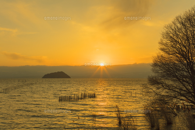 琵琶湖の夕日
(c)NOBUAKI SUMIDA/SEBUN PHOTO