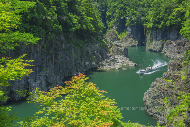初夏の瀞峡と遊覧船
(c)NOBUAKI SUMIDA/SEBUN PHOTO