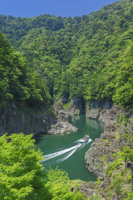 初夏の瀞峡と遊覧船
(c)NOBUAKI SUMIDA/SEBUN PHOTO