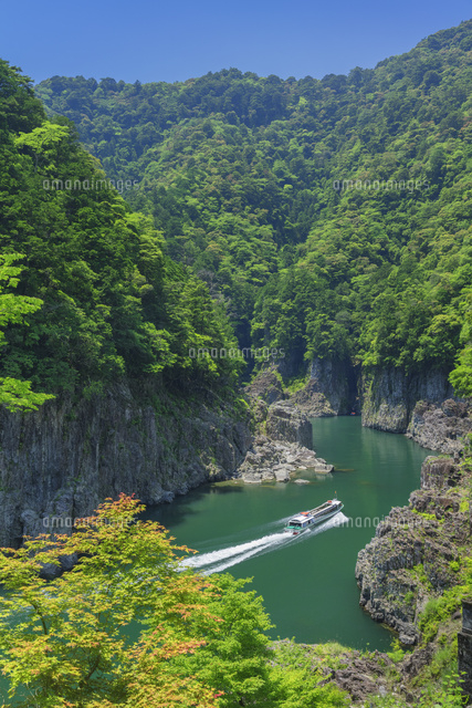 初夏の瀞峡と遊覧船
(c)NOBUAKI SUMIDA/SEBUN PHOTO
