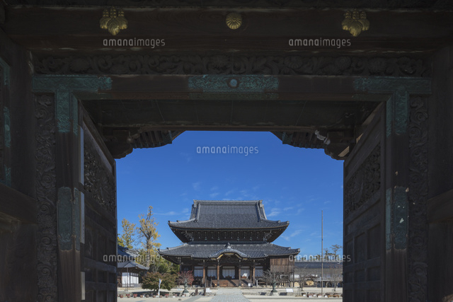 高田本山専修寺の唐門と如来堂
(c)NOBUAKI SUMIDA/SEBUN PHOTO